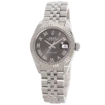 Black Stainless Steel Rolex Watch