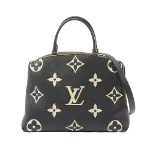 Black Leather Louis Vuitton Grand Palais