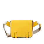 Yellow Canvas Loewe Belt Bag