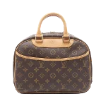 Brown Canvas Louis Vuitton Trouville