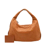 Orange Leather Bottega Veneta Shoulder Bag