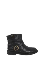 Black Leather Marc Jacobs Boots