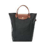 Black Fabric Longchamp Handbag