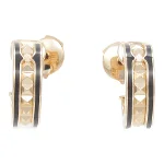 Gold Rose Gold Bvlgari Earrings