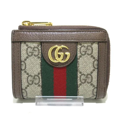 Beige Polyester Gucci Wallet