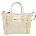 Beige Canvas Jimmy Choo Tote