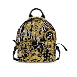 Multicolor Canvas Versace Backpack
