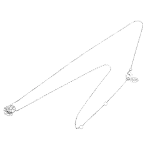 Silver White Gold Cartier Necklace