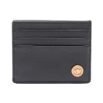 Black Leather Versace Wallet