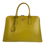 Yellow Leather Prada Promenade