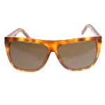 Brown Plastic Yves Saint Laurent Sunglasses