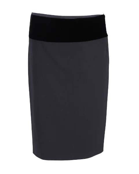 Black Polyester Ralph Lauren Skirt