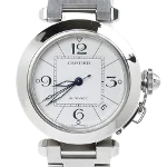 White Stainless Steel Cartier Watch