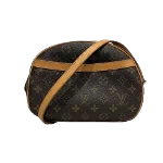 Brown Canvas Louis Vuitton Blois