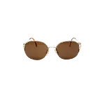 Gold Metal Dior Sunglasses