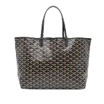 Black Fabric Goyard Tote