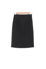 Black Wool Jil Sander Skirt