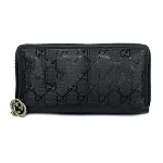 Black Plastic Gucci Wallet