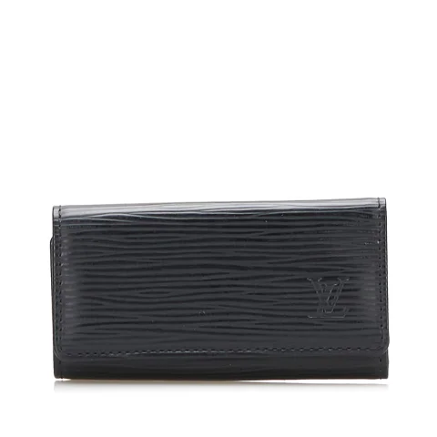Black Leather Louis Vuitton Wallet
