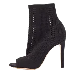 Black Fabric Gianvito Rossi Boots