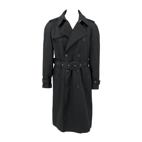 Black Polyester Saint Laurent Coat