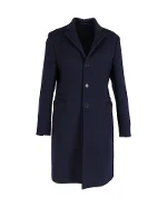 Navy Wool Acne Studios Coat