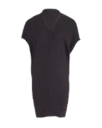 Black Wool Helmut Lang Dress