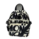 White Canvas Moncler Backpack