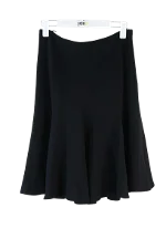 Black Wool Givenchy Skirt