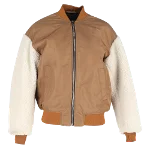 Brown Polyester Maje Jacket