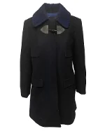 Blue Polyester Chloé Coat
