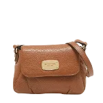 Brown Leather Michael Kors Crossbody Bag