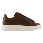 Brown Leather Alexander McQueen Sneakers