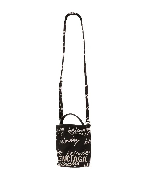 Black Nylon Balenciaga Shoulder Bag