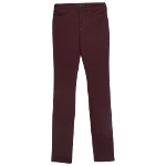 Burgundy Fabric Joseph Jeans