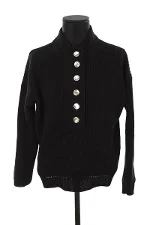 Black Wool Sézane Sweater