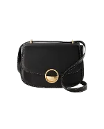 Black Leather Vanessa Bruno Crossbody Bag