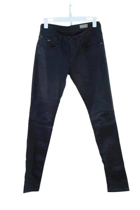 Black Cotton Tommy Hilfiger Jeans