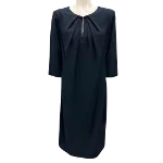 Navy Polyester Armani Collezioni Dress