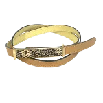 Beige Leather Hermès Belt