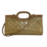 Beige Leather Louis Vuitton Roxbury Drive