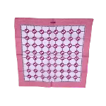 Pink Cotton Gucci Scarf
