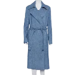 Blue Denim MSGM Coat