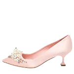 Pink Satin Miu Miu Heels