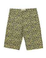 Yellow Fabric Marni Shorts