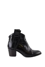 Black Leather Zadig & Voltaire Boots