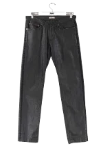 Black Cotton Versace Jeans