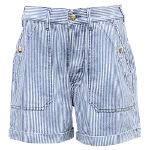 Blue Cotton Celine Shorts