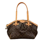 Brown Canvas Louis Vuitton Tivoli