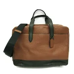 Brown Leather Coach Briefcase